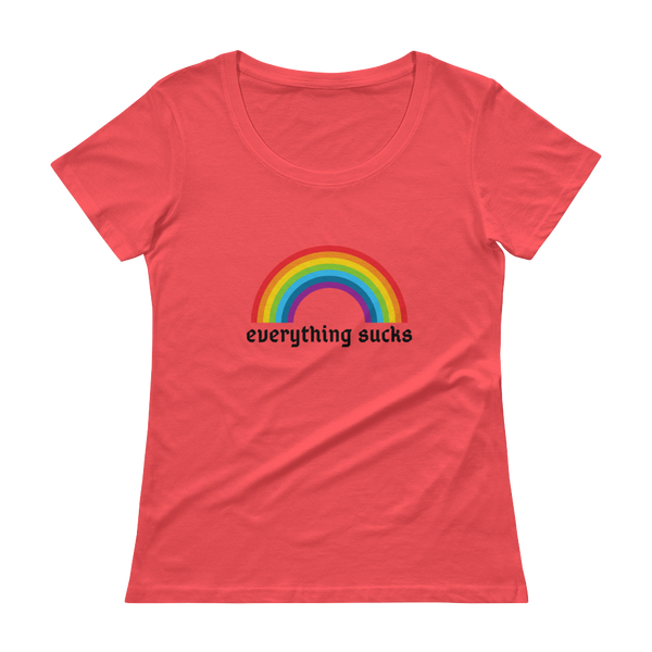 Everything Sucks Women's Shirt - Shirt Caviar 