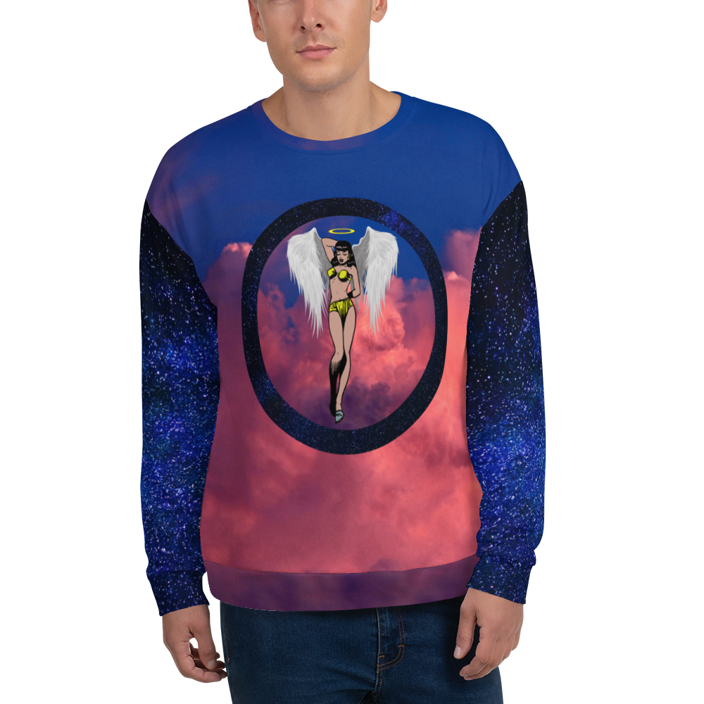 Blue Platform Unisex Sweatshirt