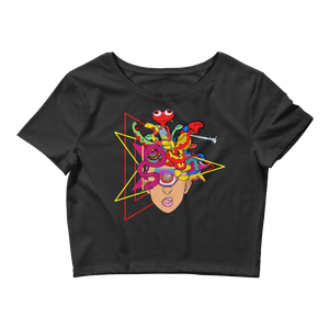 KALEIDOSNAKE Women’s Crop Tee