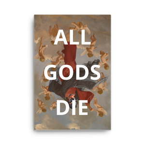 All Gods Die Canvas - Shirt Caviar 