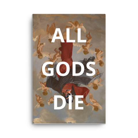 All Gods Die Canvas - Shirt Caviar 