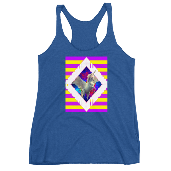That Damn Unicorn Women's Racerback Tank - Shirt Caviar 