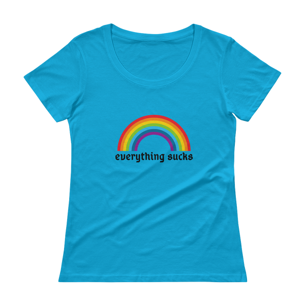Everything Sucks Women's Shirt - Shirt Caviar 