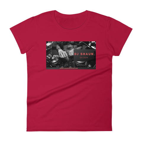 Dj Shaun Da Don Ladies short sleeve t-shirt - Shirt Caviar 