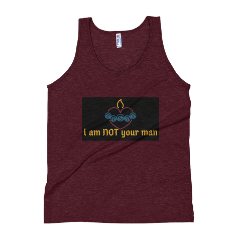 NOT Your Man Tank Top - Shirt Caviar 