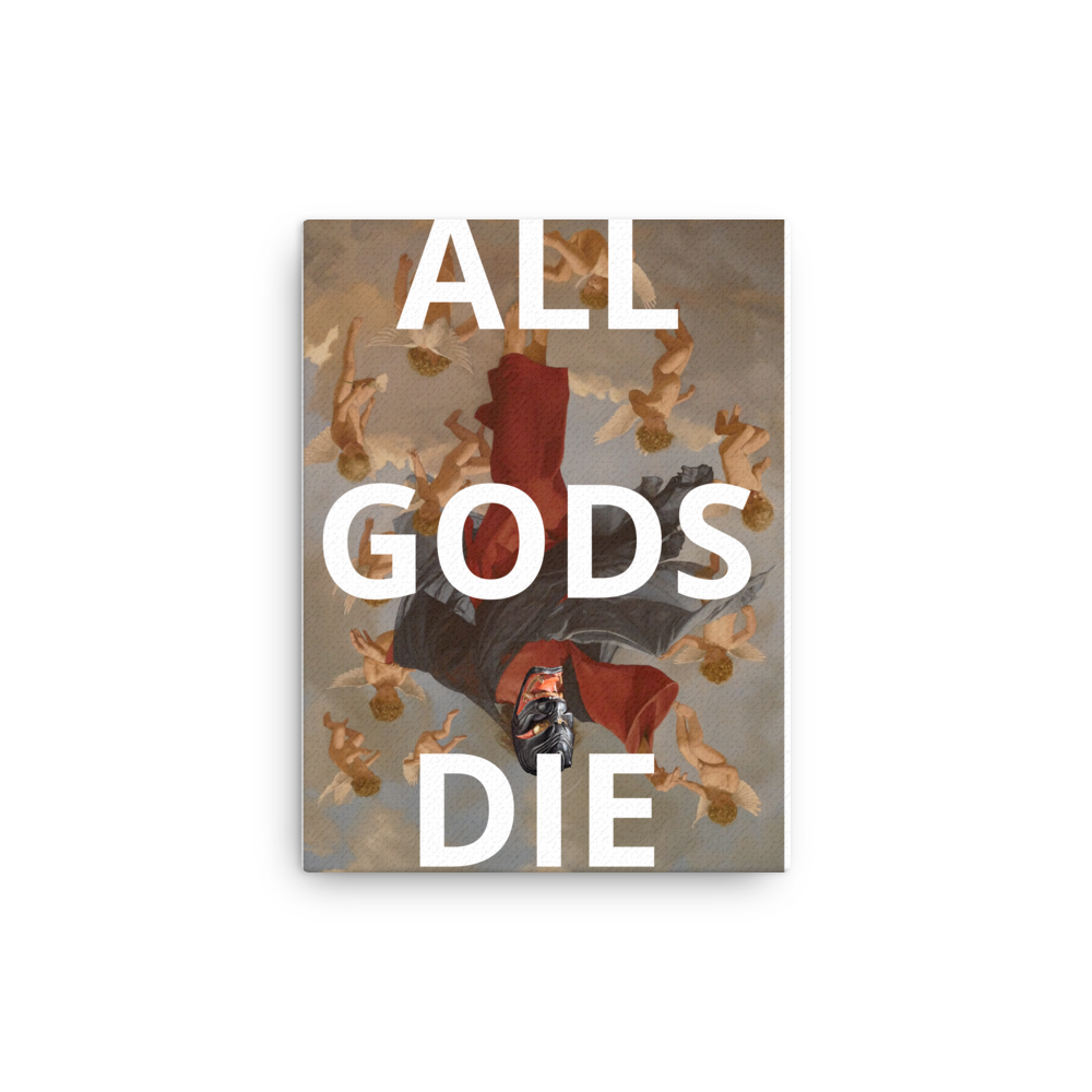 All Gods Die Canvas - Shirt Caviar 