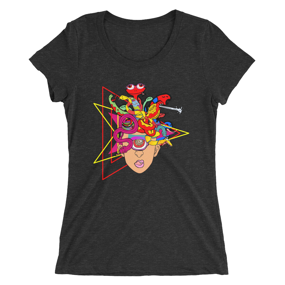 KALEIDOSNAKE Ladies' short sleeve t-shirt