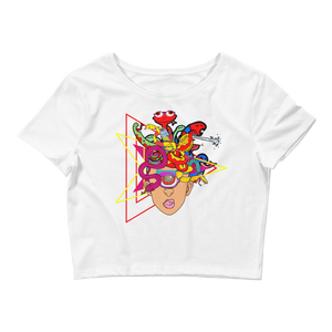 KALEIDOSNAKE Women’s Crop Tee