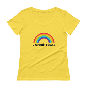 Everything Sucks Women's Shirt - Shirt Caviar 