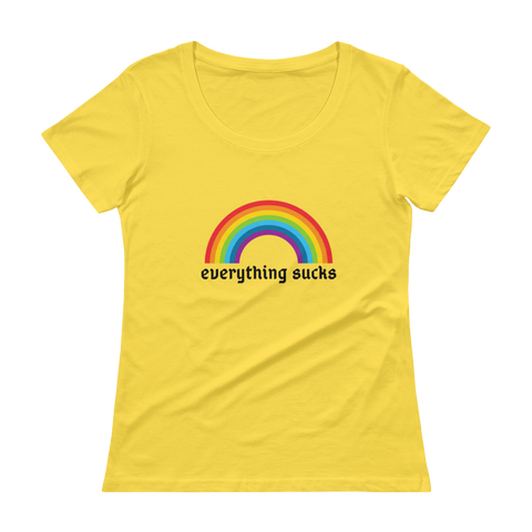 Everything Sucks Women's Shirt - Shirt Caviar 
