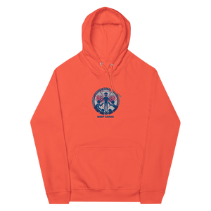 UFOMG EMBROIDERED Unisex eco raglan hoodie