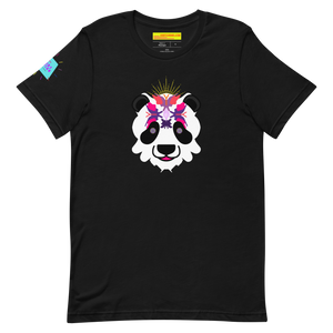 Rorschach Panda Unisex t-shirt