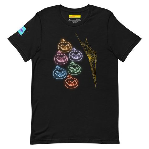 Neon Pumpkin Unisex t-shirt
