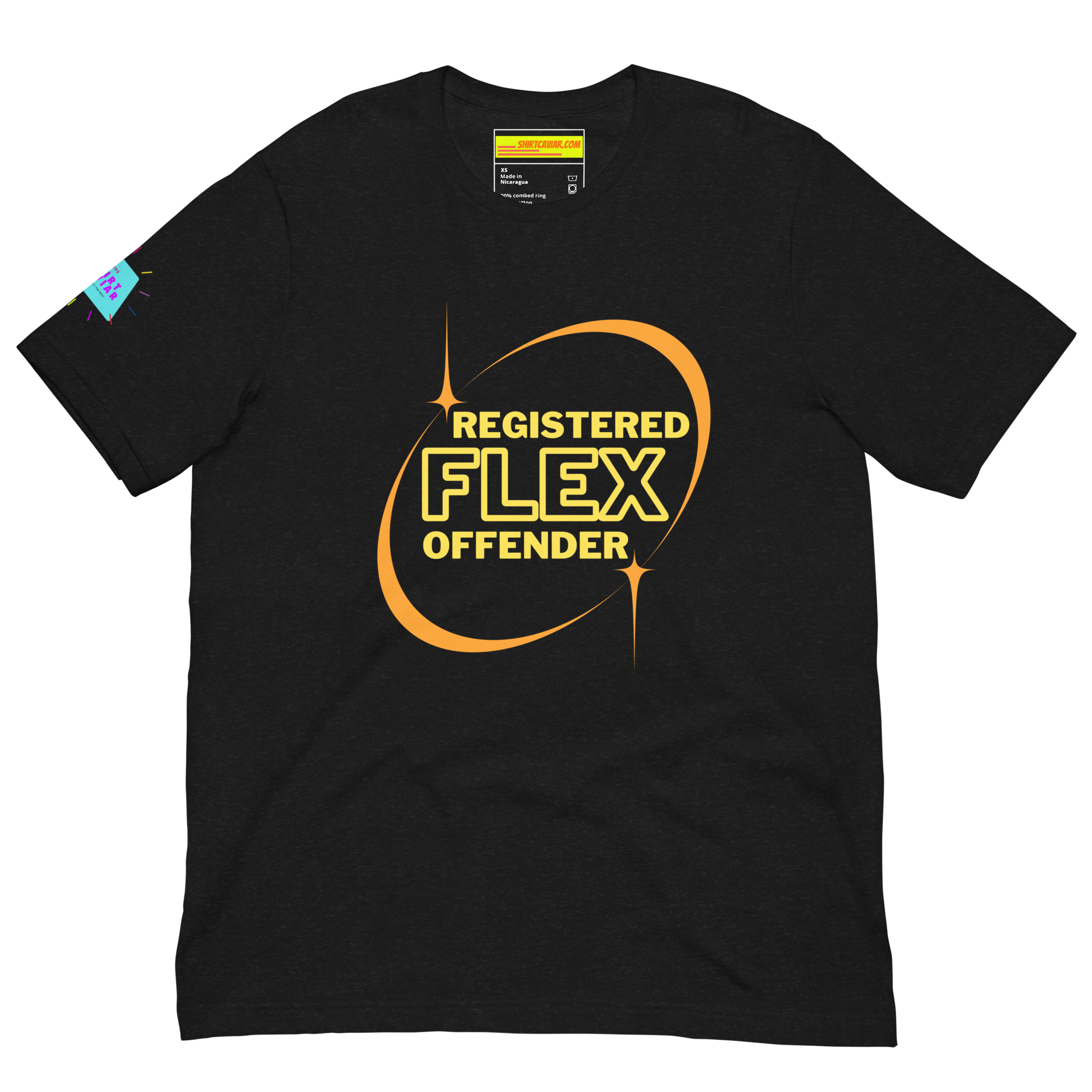 Registered Flex Offender Unisex t-shirt