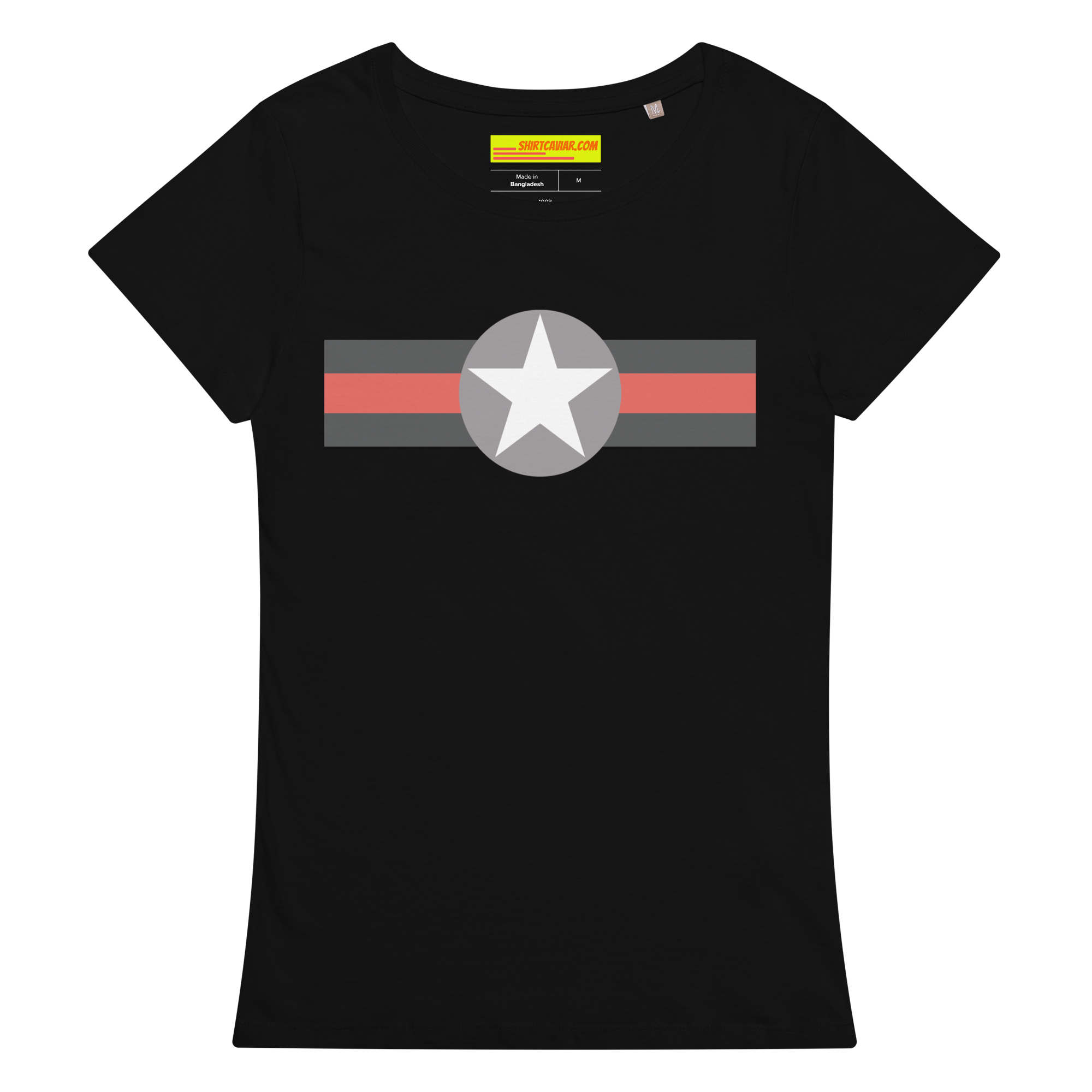 Red Caviar Women’s basic organic t-shirt
