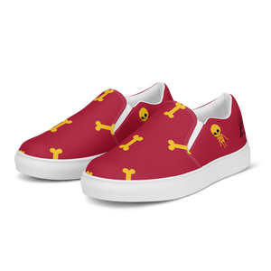 Jurassic Caviar Women’s slip-on canvas shoes